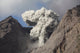 Ash Cloud Rises from Wall Decal Design 11
