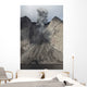 Active Crater and Debris Wall Decal Design 1