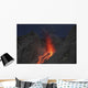 Strombolian Type Eruption Batu Wall Decal Design 4