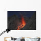 Strombolian Type Eruption Batu Wall Decal Design 4