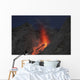 Strombolian Type Eruption Batu Wall Decal Design 4