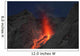 Strombolian Type Eruption Batu Wall Decal Design 4