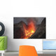 Strombolian Type Eruption Batu Wall Decal Design 3