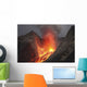 Strombolian Type Eruption Batu Wall Decal Design 3