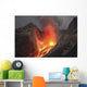 Strombolian Type Eruption Batu Wall Decal Design 3