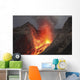 Strombolian Type Eruption Batu Wall Decal Design 3