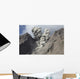 Ash Cloud Rises from Wall Decal Design 9