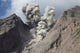 Ash Cloud Rises from Wall Decal Design 9
