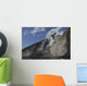 Ash Cloud Rises from Wall Decal Design 8