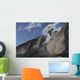 Ash Cloud Rises from Wall Decal Design 8