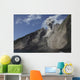 Ash Cloud Rises from Wall Decal Design 8