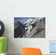 Ash Cloud Rises from Wall Decal Design 7