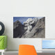 Ash Cloud Rises from Wall Decal Design 7