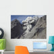 Ash Cloud Rises from Wall Decal Design 7