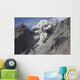 Ash Cloud Rises from Wall Decal Design 7