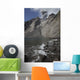 Ash Cloud Rises from Wall Decal Design 6