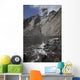Ash Cloud Rises from Wall Decal Design 6
