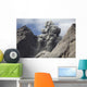 Ash Cloud Rises from Wall Decal Design 5