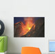 Strombolian Type Eruption Batu Wall Decal Design 2
