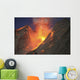 Strombolian Type Eruption Batu Wall Decal Design 2