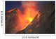 Strombolian Type Eruption Batu Wall Decal Design 2