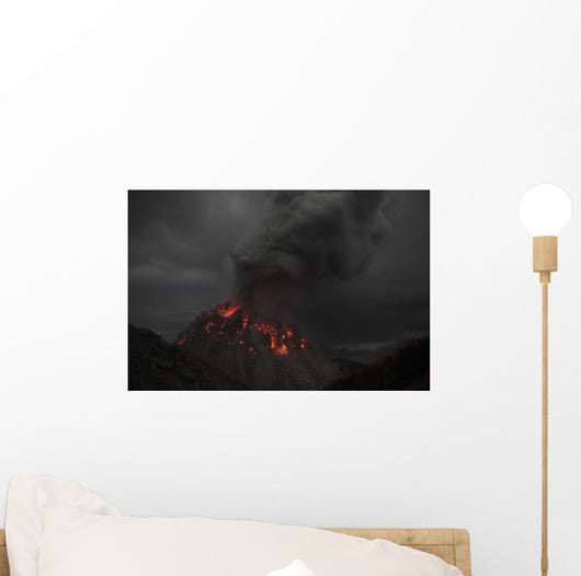 Glowing Rerombola Lava Dome Wall Decal Design 4