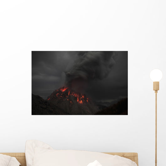 Glowing Rerombola Lava Dome Wall Decal Design 4