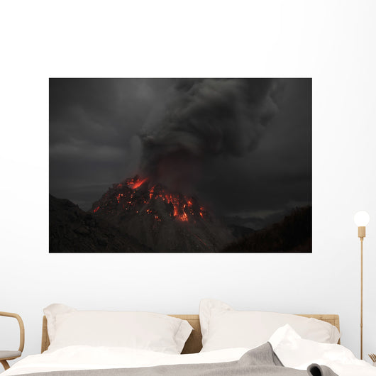 Glowing Rerombola Lava Dome Wall Decal Design 4