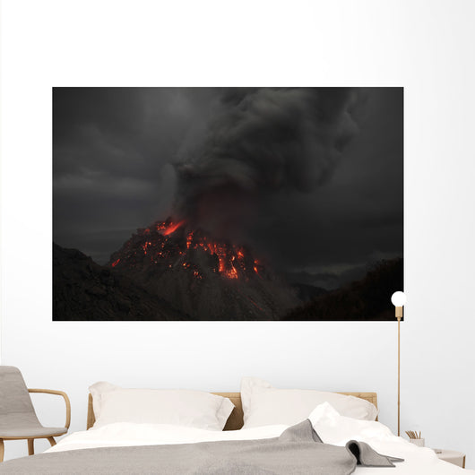 Glowing Rerombola Lava Dome Wall Decal Design 4