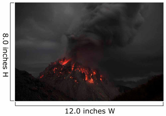 Glowing Rerombola Lava Dome Wall Decal Design 4