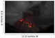 Glowing Rerombola Lava Dome Wall Decal Design 4