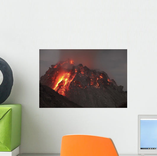 Glowing Rerombola Lava Dome Wall Decal Design 3