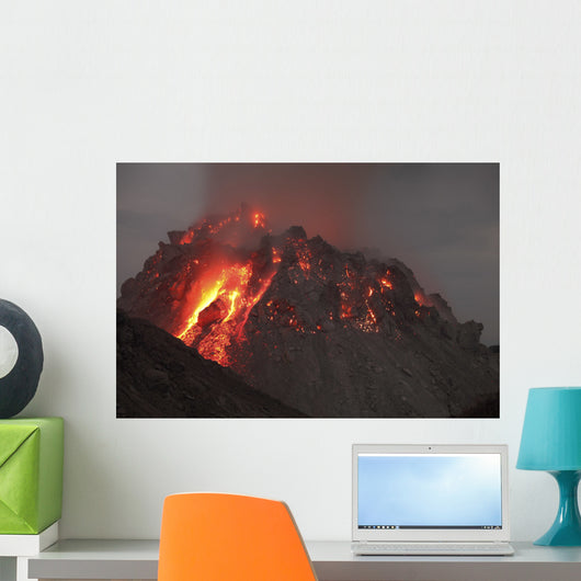 Glowing Rerombola Lava Dome Wall Decal Design 3