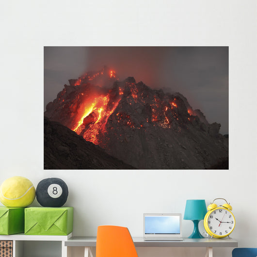 Glowing Rerombola Lava Dome Wall Decal Design 3