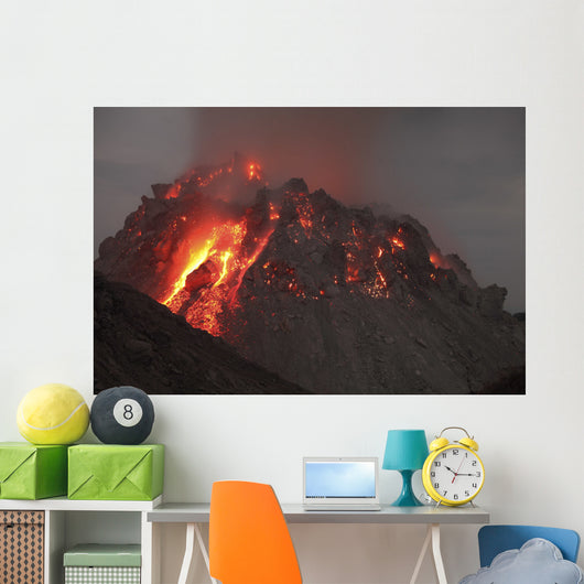 Glowing Rerombola Lava Dome Wall Decal Design 3