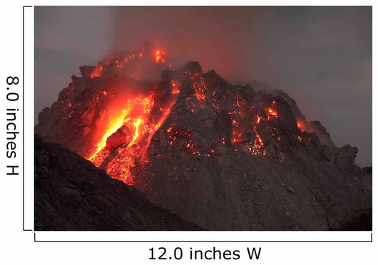 Glowing Rerombola Lava Dome Wall Decal Design 3