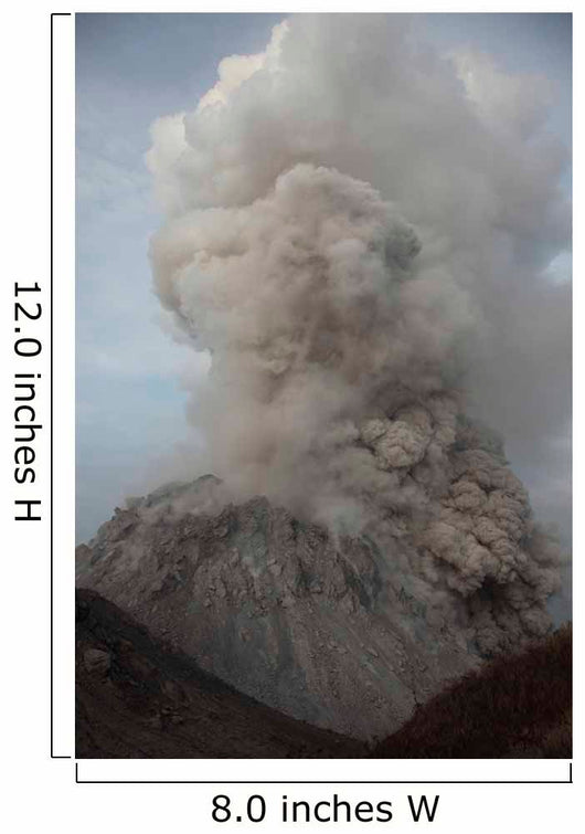 Pyroclastic Flow Descending Flank Wall Decal Design 1