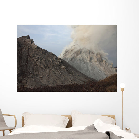 Degassing Rerombola Lava Dome Wall Decal Design 5