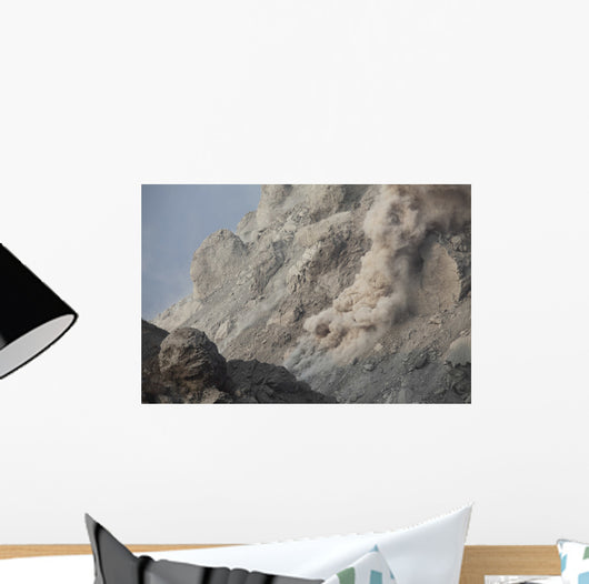 Rockfall Flank Rerombola Lava Wall Decal
