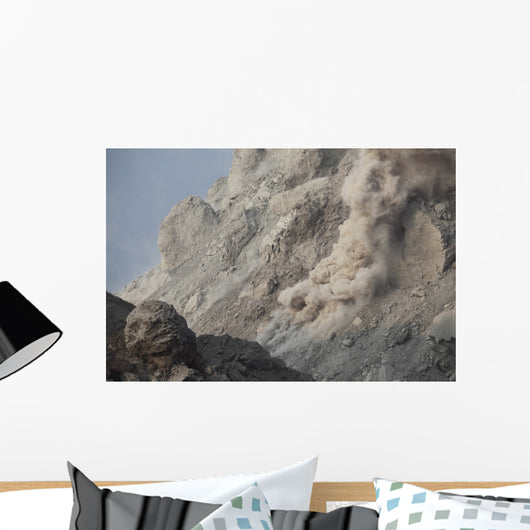 Rockfall Flank Rerombola Lava Wall Decal