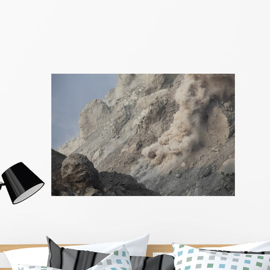 Rockfall Flank Rerombola Lava Wall Decal