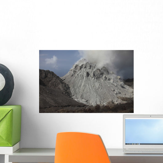 Degassing Rerombola Lava Dome Wall Decal Design 4
