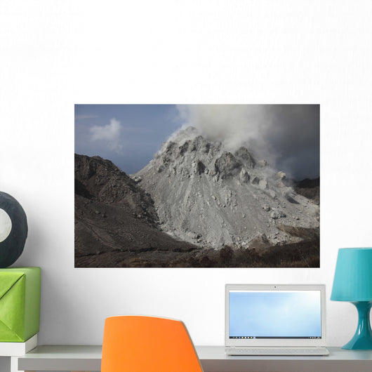 Degassing Rerombola Lava Dome Wall Decal Design 4