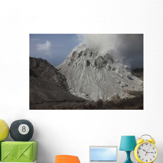 Degassing Rerombola Lava Dome Wall Decal Design 4