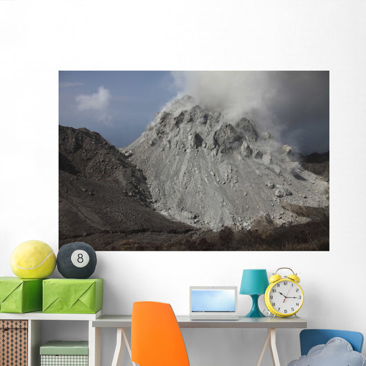 Degassing Rerombola Lava Dome Wall Decal Design 4