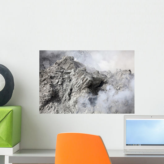 Extrusion Lobe Rerombola Lava Wall Decal