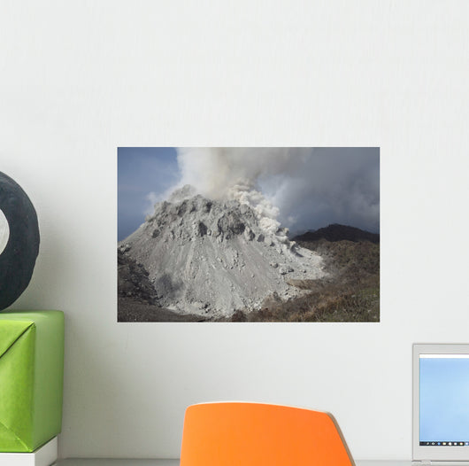 Degassing Rerombola Lava Dome Wall Decal Design 3