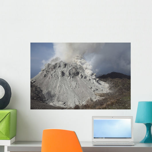 Degassing Rerombola Lava Dome Wall Decal Design 3