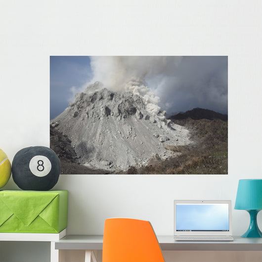 Degassing Rerombola Lava Dome Wall Decal Design 3