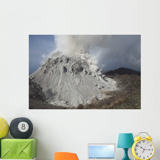 Degassing Rerombola Lava Dome Wall Decal Design 3